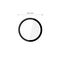 Tech-Protect Glass Flex+ 2-pack for Garmin Venu 4 45mm - black