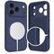 Tech-Protect Silicone MagSafe Case for iPhone 17 Pro - Navy Blue - Uncategorized Cases (2) - Cases - Techbox