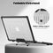 Tech-Protect SmartShell Pro case for Macbook Pro 14 M1 / M2 / M3 / M4 / M5 2021-2025 - black and transparent - Bags & Backpacks - Laptop Accessories - Techbox