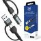 3mk Hyper Cable N-SERIES 2 in 2 USB-A / USB-C and USB-C / Lightning 1.2m QC 3.0 9V/2A 60W - black
