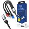 3mk Hyper Cable N-SERIES 6 in 1 USB-C / USB-A to USB-C / Lightning / Micro 1.2m QC 3.0 9V / 2A 18W - black