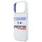BMW M Silicon Horizontal Line MagSafe Case for iPhone 17 Pro - White | Techbox