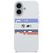 BMW M Silicon Horizontal Line MagSafe Case for iPhone 17 - White | Techbox