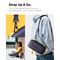 Spigen Nano Pop Pro Pouch for Nintendo Switch 2 - Navy Blue and Yellow