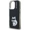 Karl Lagerfeld IML Aquarelle Choupette &amp; Logo Case for iPhone 16 Pro Max - Black | Techbox