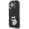 Karl Lagerfeld IML Aquarelle Choupette &amp; Logo iPhone 16 Case - Black | Techbox