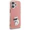 Karl Lagerfeld IML Aquarelle Choupette &amp; Logo iPhone 16 Case - Pink | Techbox