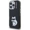 Karl Lagerfeld IML Aquarelle Choupette &amp; Logo iPhone 16 Pro Case - Black | Techbox