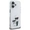 Karl Lagerfeld IML Aquarelle Karl &amp; Choupette &amp; Logo iPhone 16 Case - White | Techbox