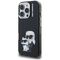 Karl Lagerfeld IML Aquarelle Karl &amp; Choupette &amp; Logo iPhone 16 Pro Case Black | Techbox