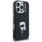 Karl Lagerfeld IML Aquarelle Karl &amp; Logo MagSafe Case for iPhone 16 Pro - Black | Techbox