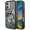 Karl Lagerfeld Liquid Glitter Choupette Logo iPhone 16 Case - Black | Techbox