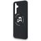 Karl Lagerfeld Silicone Karl &amp; Choupette Heads MagSafe Case for Samsung Galaxy S25 FE - Black - Uncategorized Cases (2) - Cases - Techbox