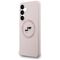 Karl Lagerfeld Silicone Karl &amp; Choupette Heads MagSafe Case for Samsung Galaxy S25 FE - Pink | Techbox