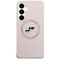 Karl Lagerfeld Silicone Karl &amp; Choupette Heads MagSafe Case for Samsung Galaxy S25 FE - Pink | Techbox