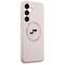 Karl Lagerfeld Silicone Karl &amp; Choupette Heads MagSafe Case for Samsung Galaxy S25 FE - Pink | Techbox