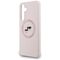 Karl Lagerfeld Silicone Karl &amp; Choupette Heads MagSafe Case for Samsung Galaxy S25 FE - Pink | Techbox