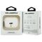 Karl Lagerfeld Silicone Karl Head 3D Case for AirPods Pro 3 - White