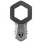 Lamborghini Urus D8 magnetic holder for the air intake grille - black