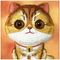 Nimmy Big Eyed Pet 2.0 Cat case for iPhone 17 Pro Max - orange | Techbox