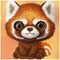 Nimmy Big Eyed Pet 2.0 Raccoon case for iPhone 17 Pro Max - orange | Techbox