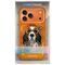 Nimmy Cool&amp;Cute 2.0 Dog Case for iPhone 17 Pro with Magnetic Hanger - Orange | Techbox
