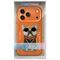 Nimmy Glasses Cool Dog iPhone 17 Pro Case - Orange | Techbox