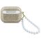 Guess Glitter Pearl Strap Case for AirPods Pro 3 - Gold