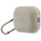 Guess Grained Classic Logo Hook case for AirPods Pro 3 - gold