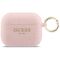 Guess Silicone Glitter Ring Case for AirPods Pro 3 - Pink