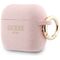 Guess Silicone Glitter Ring Case for AirPods Pro 3 - Pink