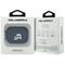 Karl Lagerfeld Monogram Karl &amp; Choupette Head Case for AirPods Pro 3 - Black