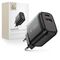 Tech-Protect NCA45W-GAN 2-Port USB-C / USB-A 45W Wall Charger - Black