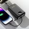 Dudao K14+ Powerbank 20000mAh 22.5W USB-C / USB-A / Built-in Lightning and USB-C Cables - Black | Techbox