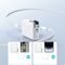 Joyroom JR-PBF27 Pro 10000mAh 30W Power Bank with Built-in USB-C Cable and Additional Bidirectional USB-C to Lightning Cable - White - Travel Chargers - Smartphone Chargers - Techbox