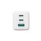Joyroom JR-TG10 65W GaN 2x USB-C + USB-A wall charger with 100W USB-C - USB-C 1.2m cable - white - Travel Chargers - Smartphone Chargers - Techbox