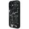 Karl Lagerfeld Grained Pattern &amp; Logo MagSafe Case for iPhone 16 - Black