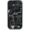 Karl Lagerfeld Grained Pattern &amp; Logo MagSafe Case for iPhone 16 - Black