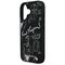 Karl Lagerfeld Grained Pattern &amp; Logo MagSafe Case for iPhone 16 - Black