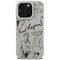 Karl Lagerfeld Grained Pattern &amp; Logo MagSafe Case for iPhone 16 Pro Max - Gray