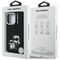 Karl Lagerfeld Silicone Karl&amp;Choupette Sketch MagSafe Case for iPhone 16 Pro - Black