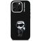Karl Lagerfeld Silicone Karl Sketch MagSafe Case for iPhone 16 Pro - Black