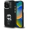Karl Lagerfeld Silicone Karl Sketch MagSafe Case for iPhone 16 Pro Max - Black