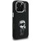 Karl Lagerfeld Silicone Karl Sketch MagSafe Case for iPhone 16 Pro Max - Black