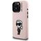Karl Lagerfeld Silicone Karl Sketch MagSafe Case for iPhone 16 Pro Max - Pink