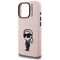 Karl Lagerfeld Silicone Karl Sketch MagSafe Case for iPhone 16 Pro Max - Pink