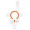 MagSafe Tech-Protect MMP-200 Magnetic Ring for Phone - Orange