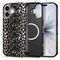 Tech-Protect Lamano MagSafe case for iPhone 17 - black and brown