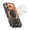 Tech-Protect Lamano MagSafe case for iPhone 17 Pro - black and brown