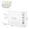 Tech-Protect NC120W-GAN 4-Port 120W Wall Charger - White